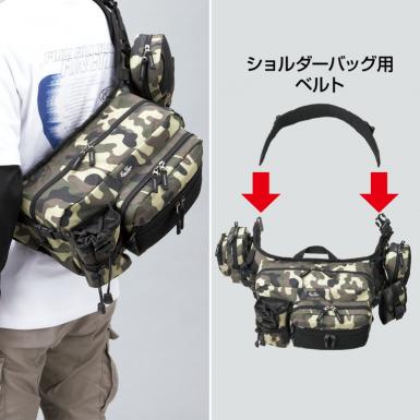 アウトドア フィッシング厳選ストア 売り上げブログ オカッパリアングラー御用達タックルバッグ エバーグリーン Evergreen ヒップ ショルダー バッグｈｄ
