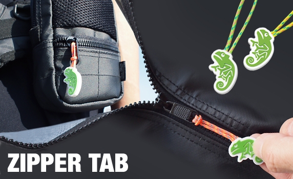 B-TRUE zipper tab