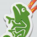 Silicone embossed tab