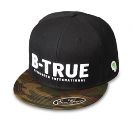 B-TRUEフラットキャップ タイプA