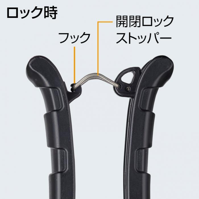 ■ 開閉ロック機能