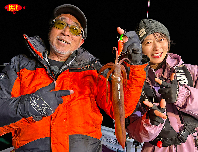 【TV番組】サンテレビ ルアルアチャンネル4/18（金）放送「重見典宏さんと春のイカメタル」