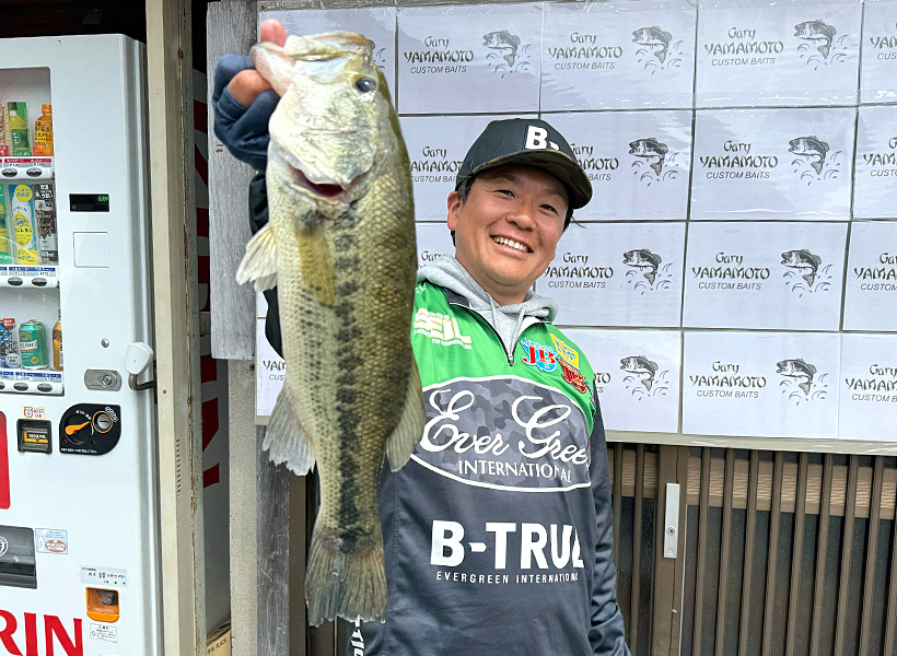 松井大　JB生野銀山湖 第1戦 4位入賞