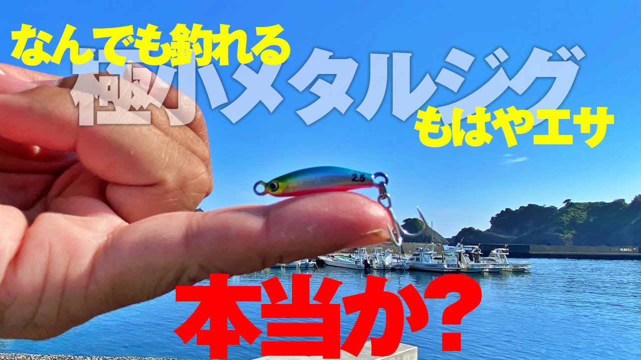 【YouTube】TSURIHACK TV「魚種不問・もはやエサという話は本当なのか？とあるジグの実釣力を試してみた結果…」