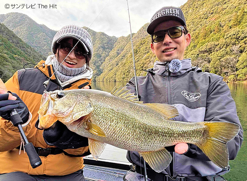 【TV番組】サンテレビ The Hit 2/11（水・祝）放送<br>「初登場の芝田昂平が魚探なしで真冬七色ダム攻略」