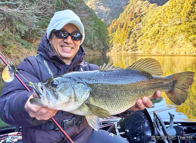 【TV番組】サンテレビ The Hit 3/4（水）放送<br>「極寒合川に清水盛三50センチプリスポーンきたー」