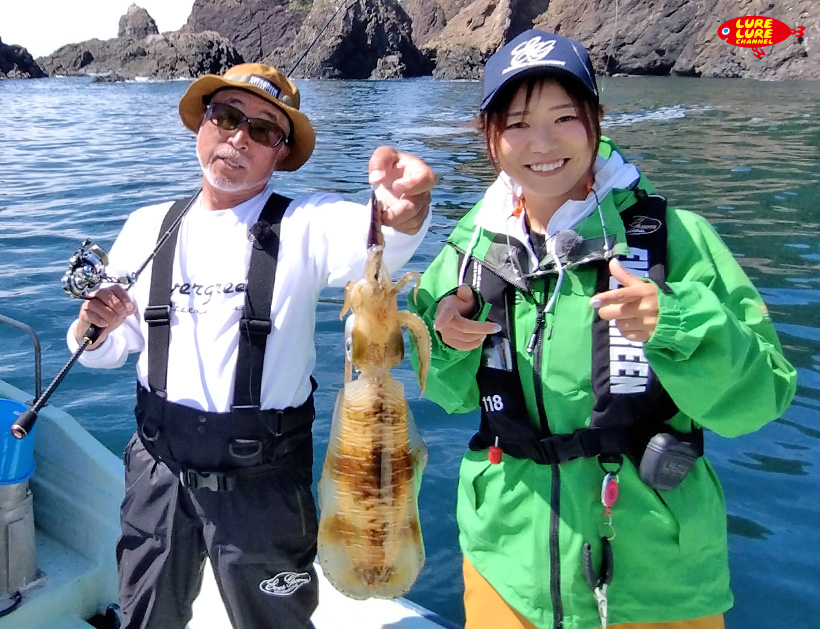 【TV番組】サンテレビ ルアルアチャンネル 6/26（金）放送「重見典宏さんと初夏のエギング」