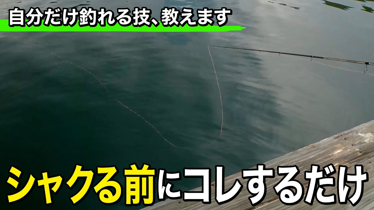 【YouTube】サンテレビ ルアルアチャンネル「重見典宏直伝　スラックジャークの一番大切なこと。コレできたら釣果が激変します｜第611回放送」