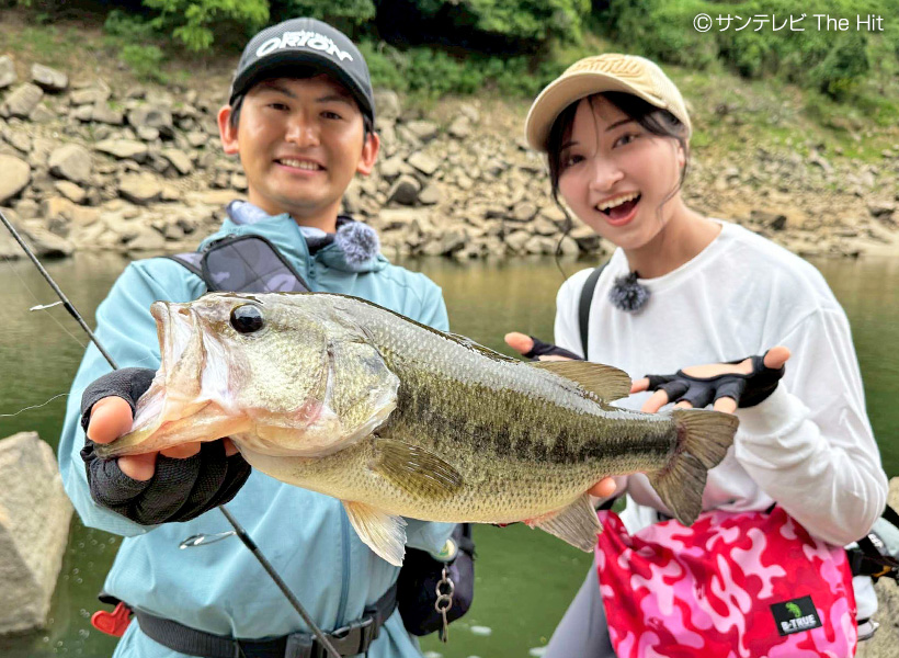 【TV番組】サンテレビ The Hit 7/22（水）放送<br>「吉川永遠の高山おかっぱり ビッグバスで苦戦一掃」