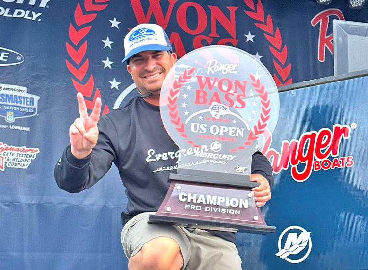 ジャスティン・カー USオープン優勝<br>ベイビージャック＋ブルポイントシャッドがウイニングベイトに